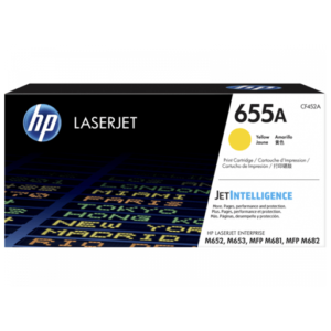 کارتریج تونر اچ پی 655 زرد - HP 655A Yellow Original LaserJet Toner Cartridge CF452A