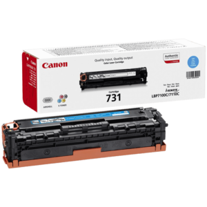 کارتریج تونر کانن 731 آبی - Genuine Cyan Canon 731 Cyan Toner Cartridge 6271B002